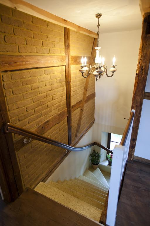 Pension Alte Schmiede Zabeltitz Extérieur photo