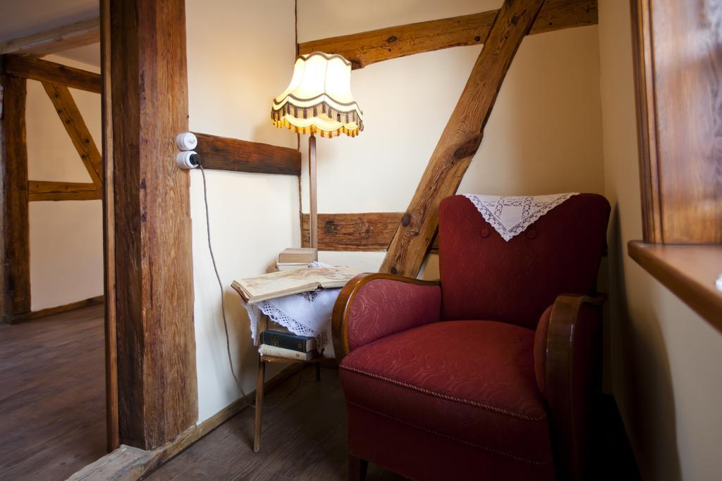 Pension Alte Schmiede Zabeltitz Extérieur photo