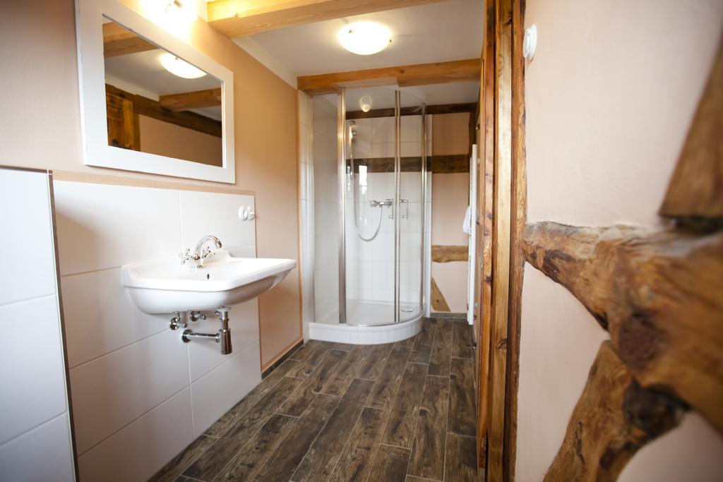 Pension Alte Schmiede Zabeltitz Chambre photo